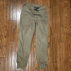 POLO Ralph Lauren Boy's Lined Joggers, Olive, Size L (14/16)